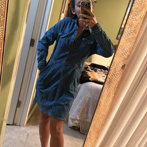 Free people Denim Mini Dress